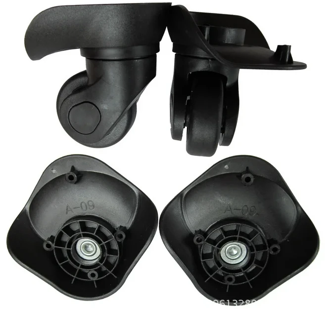 A09 휠 트롤리 바퀴 여행가방 발판 액세서리 교체용 수하물 부품 수리 좌우 이중열