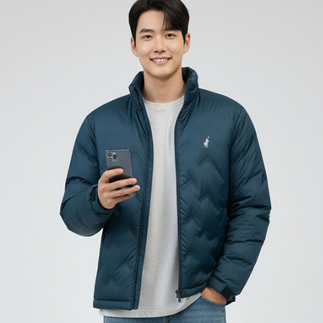 7위 - [빅히트 패션] 남성 데일리 경량패딩 점퍼 아우터 방한
