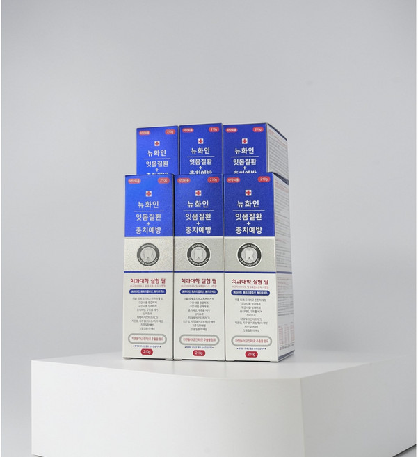 서울 실험필 치과대학 뉴화인치약 210g, 6개