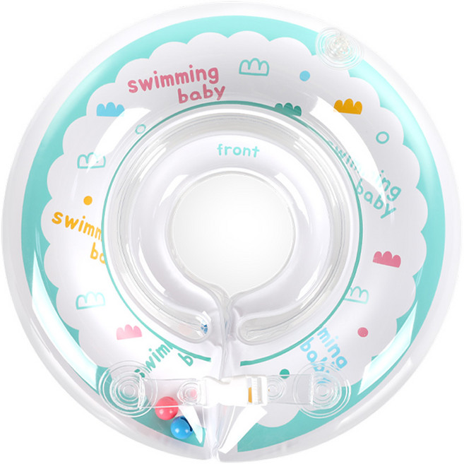 아이블린 스위밍 베이비 목튜브, 구름 민트 도넛, 1개