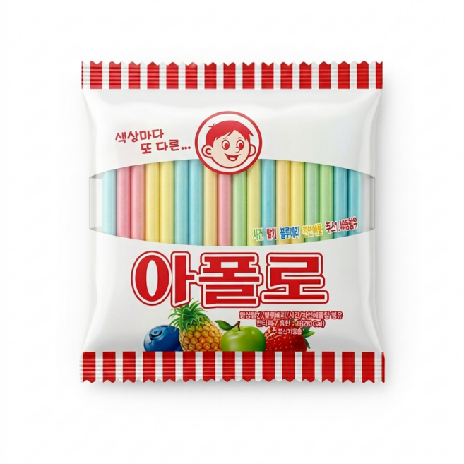 추억의과자 아폴로, 180g, 1개
