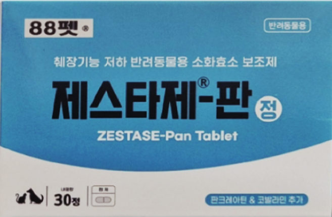 제스타제 판, 1박스, 소화기능/췌장/위개선, 30정