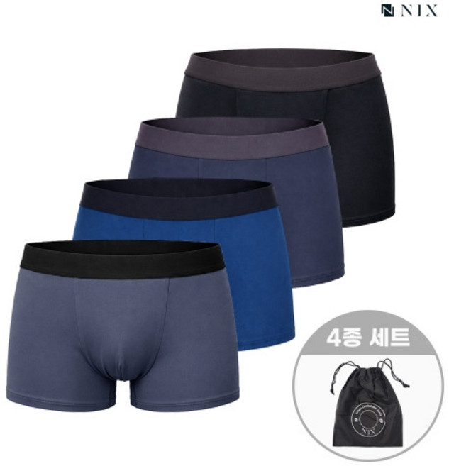 [닉스] [NIX]남) P92/SP8 퓨징 팬티 4종 세트 (FNPRUDA101P)