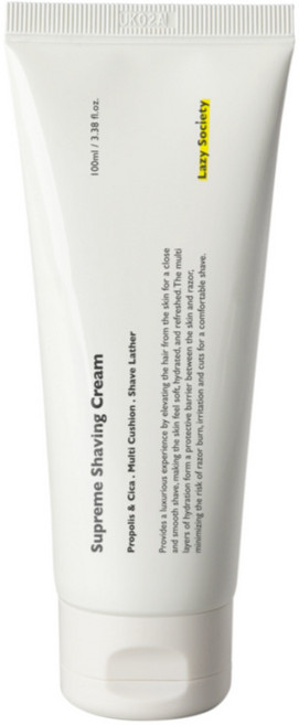 레이지소사이어티 슈프림 쉐이빙 크림, 1개, 100ml