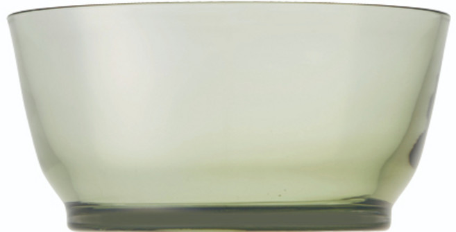 KINTO HIBI 玻璃碗 420ml, 1個, 綠色