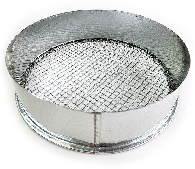 [다율테크 재고확보 당일출고] 환기자재 함석 망캡 직관용 철망캡 그물캡 유입물차단 75파이~350파이, 1개