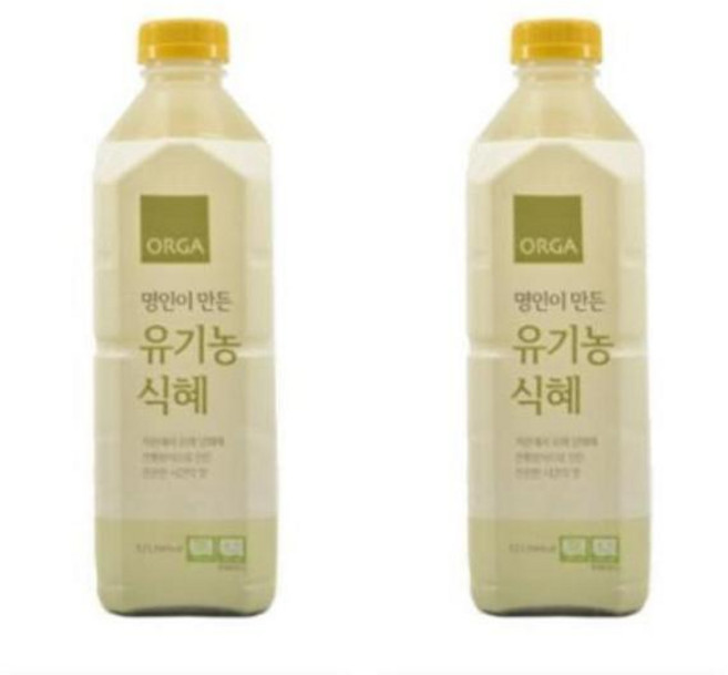 풀무원 명인이 만든 유기농 식혜 1.2L 2개