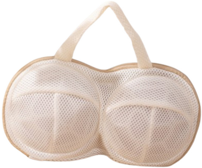 리빙고메 변형방지 브래지어 세탁망 고급형, 베이지, 1개