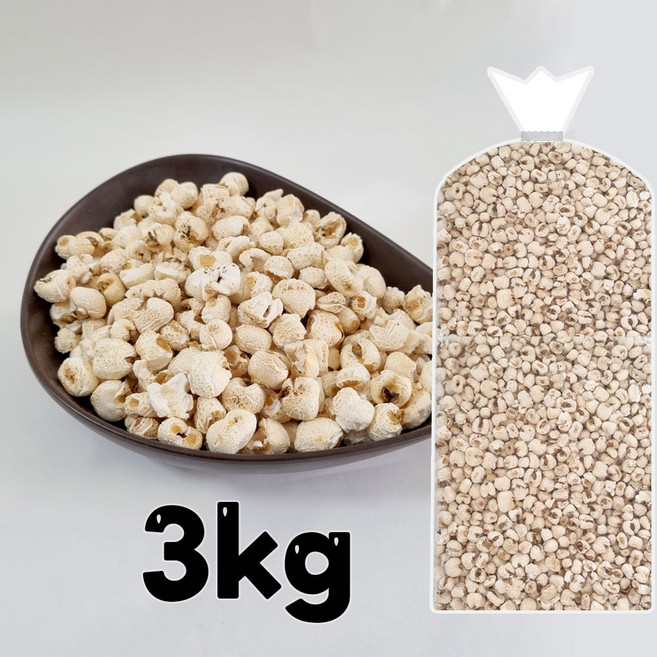 맛강냉이 (무가당) / 공장직배송 최근제조 업소용 뻥튀기, 1개, 3kg