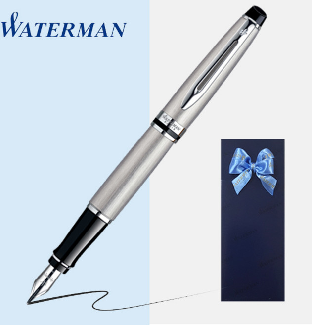 워터맨 만년필 엑스퍼트3 스텐 [무료선물포장], 스텐스틸 CT, F촉(보통촉)