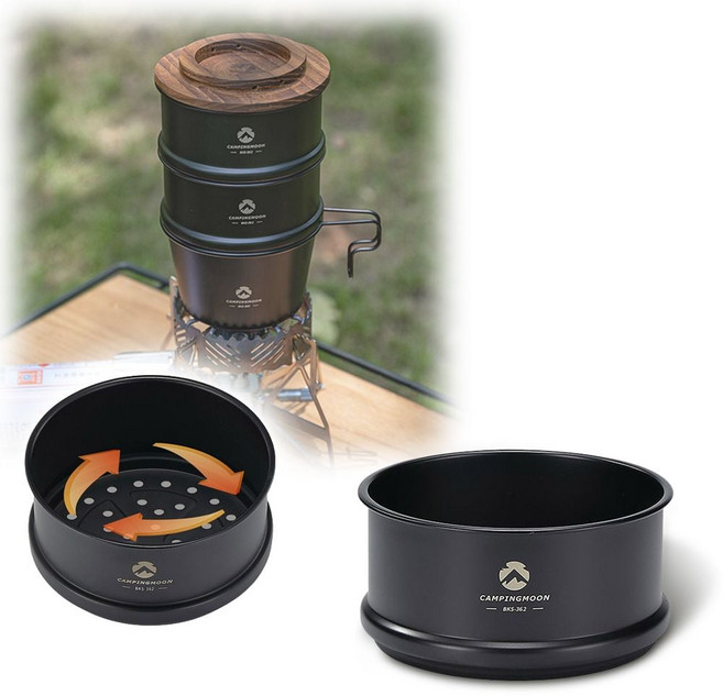 야외 소형 미니 찜기 찜통 캠핑컵용 휴대용 스텐 71401EA 1(pc)