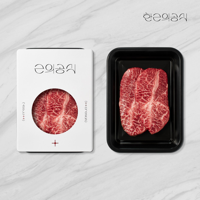 한근의공식 숙성한우 부채살 1+이상, 1개, 200mg