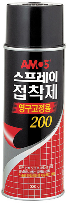 아모스 영구고정용 스프레이 접착제, 1개