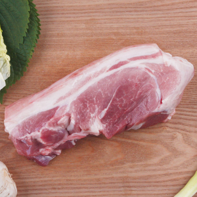 가야촌 한돈 돼지고기, 앞다리살(껍데기있음)수육용 500g, 1개