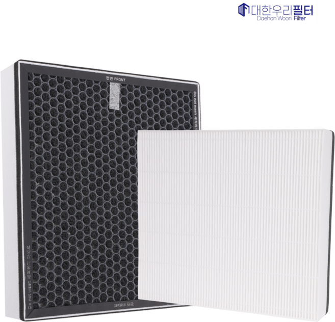 대한우리필터 삼성 공기청정기 CFX-G100D 호환용 필터, 1개, 1개, 헤파+탈취