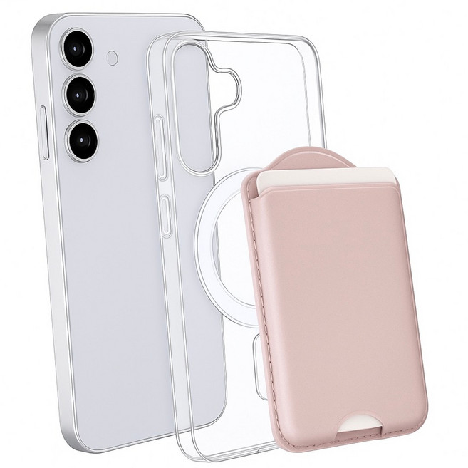 SUMSTU 갤럭시 맥세이프 케이스 카드 케이스 세트