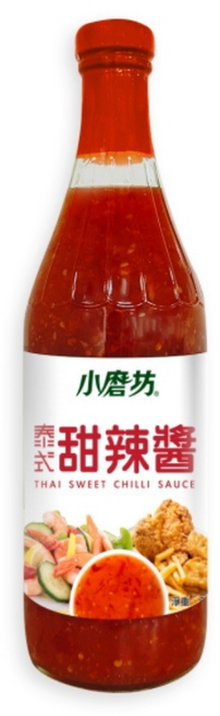 小磨坊泰式甜辣醬 酸甜辣完美融合 多種料理方式皆宜 增添獨特風味, 12個, 900ml