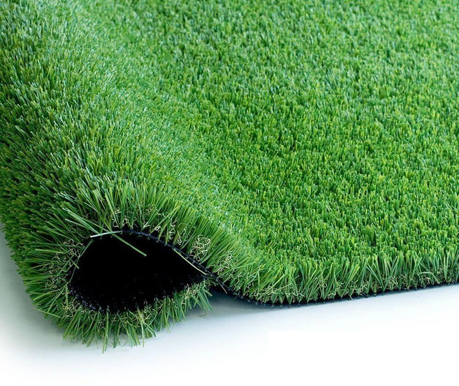 Runyaorise 인조 잔디 잔디 3.8cm(1.5인치) 맞춤형 사이즈 1.2m(4피트) x 2m(7피트) 코팅 PU 백킹 사실적인 합성 잔디 매트 잔디 Astroturf