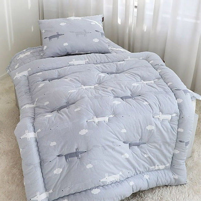 아이자리 순면 사계절 분리형 낮잠이불세트, 토드라팡