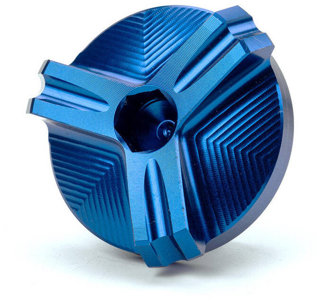 트라이엄프 Daytona T955 Tiger 955i Sprint GT1050 RS/ST 익스플로러 Street 트리플 675 오토바이 엔진 오일 플러그 커버, Blue-NOLOGO