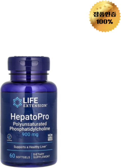 라이프 익스텐션 폴리에닐포스파티딜콜린 900mg 소프트젤 60정, 1개, 60회분