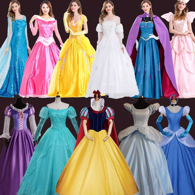 앳지하우스 공주드레스 할로윈 백설공주옷 공주옷, 1개, L M 잠자는 숲속 공주