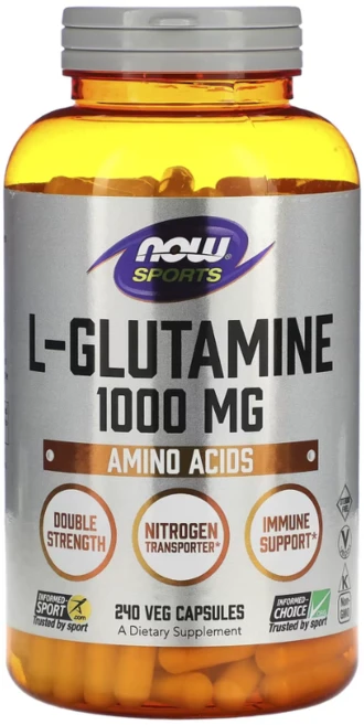 나우푸드 스포츠 L 글루타민 1 000 mg 240 베지캡슐, 240정, 1개 - 쿠팡