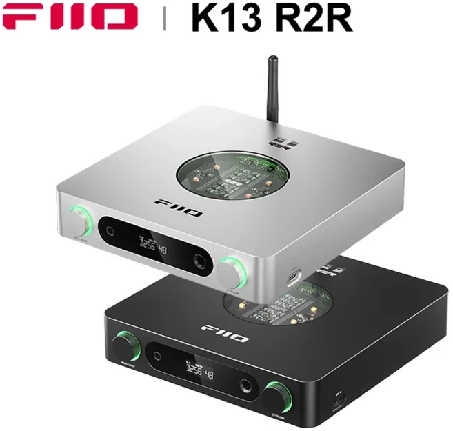 FIIOK13 FIIOK13R2R 피오 DAC 헤드폰 앰프, FiiO 피오 K13 R2R 블랙