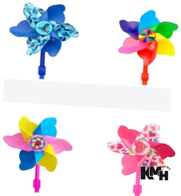 유아 킥보드 바람개비 핸들형 자전거장식 킥보드악세서리 핸들악세서리