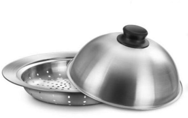 [신우] 키친아트 찜기 찜판 돔뚜껑 채반 돔스티머 24-28cm, 단일사이즈, 1개