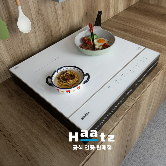 하츠 클레르 인덕션 3구 8cm 프리스탠딩 세트 화이트 전기쿡탑 EIC-30HWR252