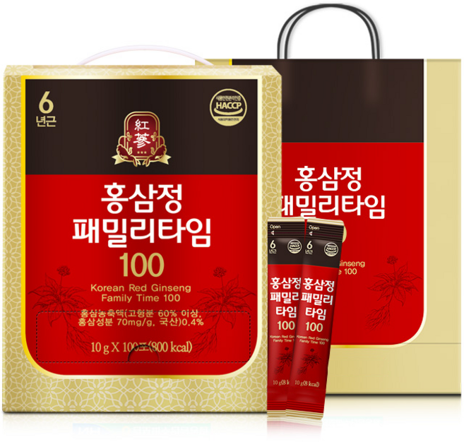동의삼 홍삼정 패밀리타임100, 1kg, 1개