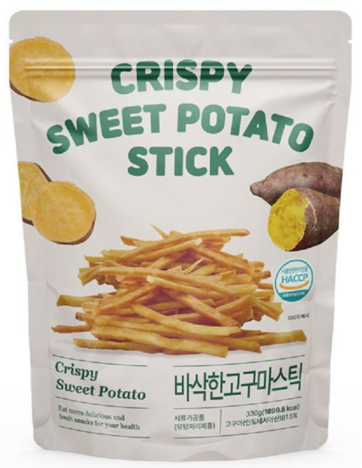 CRISPY SWEET POTATO STICK 바삭한 고구마스틱, 1개, 330g