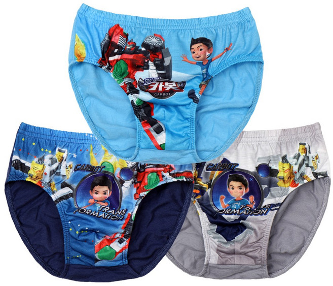 아동속옷 남아 헬로카봇팬티3매_페이