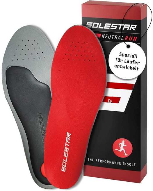 솔레스타 Solestar 뉴트럴런 러닝화 깔창 기능성 인솔 발지지 운동성능 향상