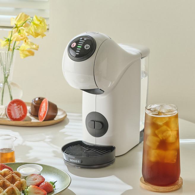 네스카페 돌체구스토 캡슐 커피머신 지니오S 베이직, 화이트