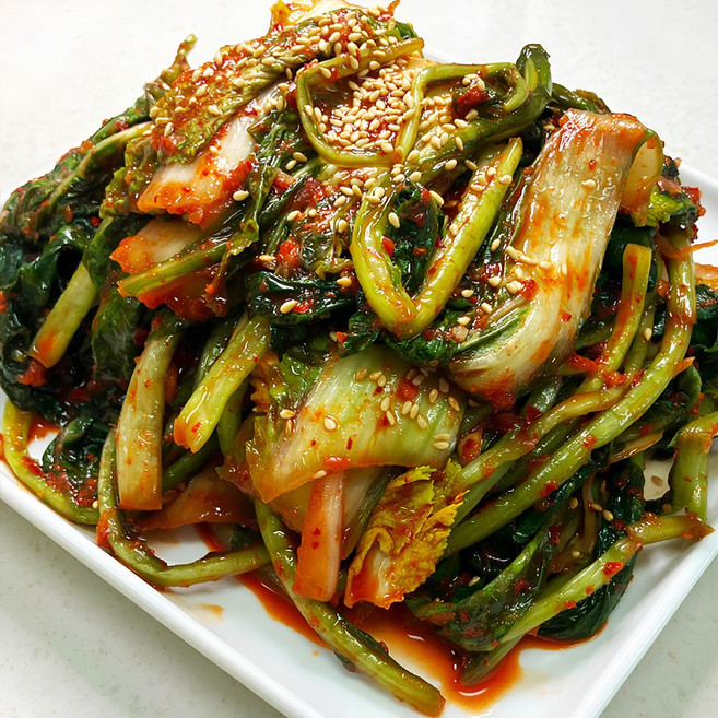 (시골마당) 국내산 전라도 얼갈이 열무김치, 2kg, 1개