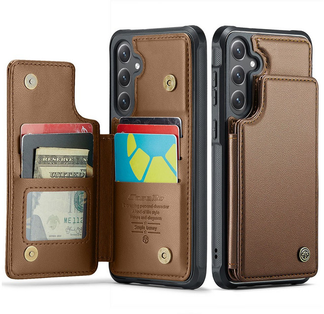 신서엔코 갤럭시 케이스 백 카드 포켓 가죽 핸드폰케이스