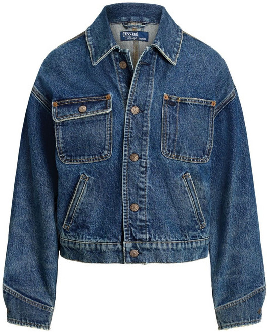 폴로랄프로렌 코튼 데님 재킷