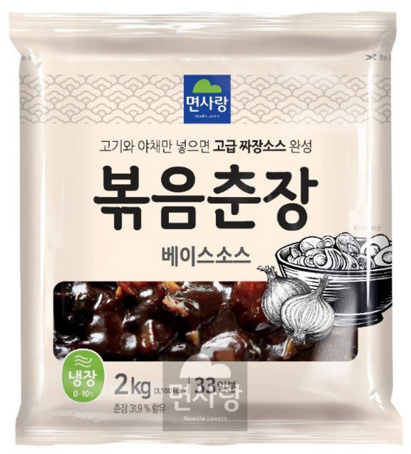 면사랑 볶음춘장 2kg, 1개