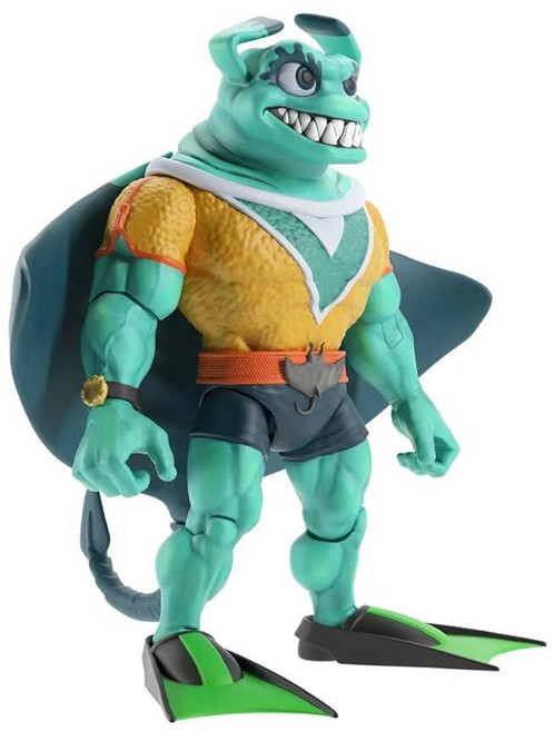 Super7 ULTIMATES! 십대 돌연변이 닌자 거북이 레이 필렛 - 17.8cm(7인치) TMNT 액션 피규어 액세서리 포함 클래식 만화 수집품 및 레트로 장난감, Ray Fillet