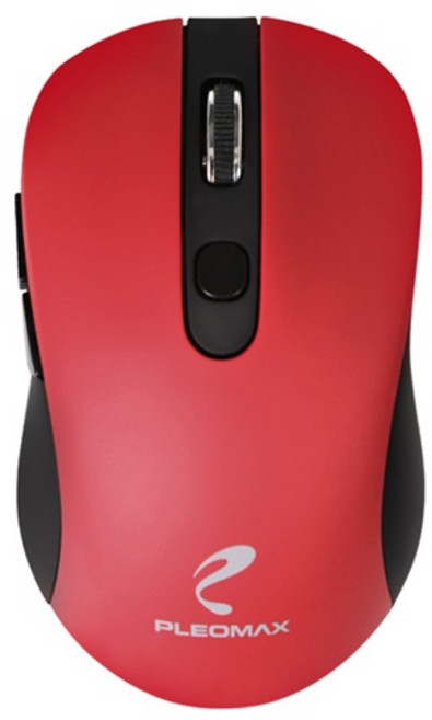 플레오맥스 무선 옵티컬 마우스, MOC-WM40, 레드