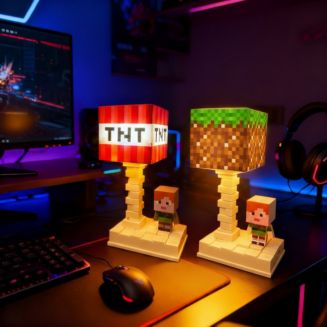 블레오 무선 벽돌 무드등, TNT