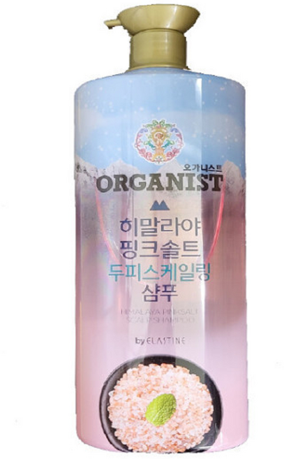 오가니스트 샴푸1100ml 핑크솔트, 1.1L, 1개
