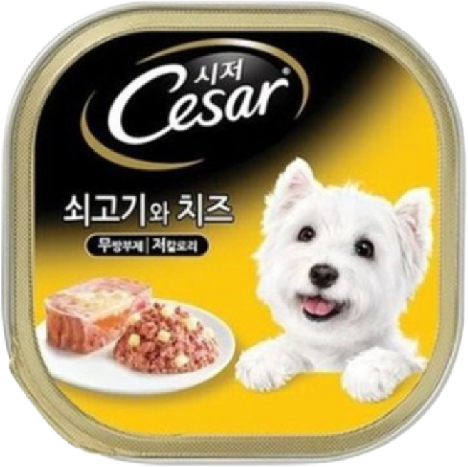 시저 쇠고기와 치즈, 100g, 12개