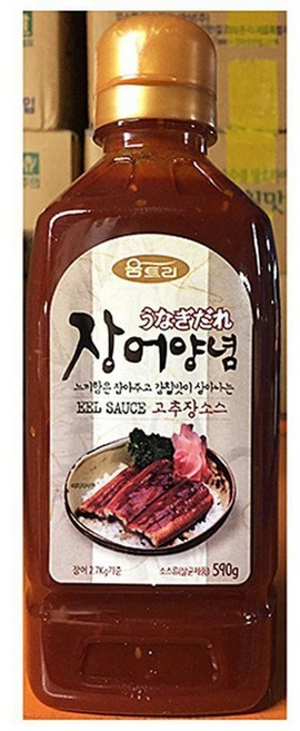 고추장 소스 장어양념(움트리 590g), 590g, 1세트