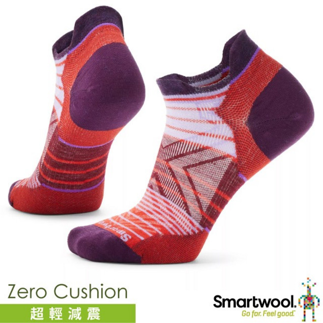 【美國 SmartWool】女 超輕減震短筒美麗諾羊毛襪 除臭排汗襪 運動短襪 跑步健行襪 踝襪 SW001669