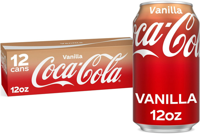 Coca Cola Vanilla 코카콜라 바닐라 355ml 12캔, 12개