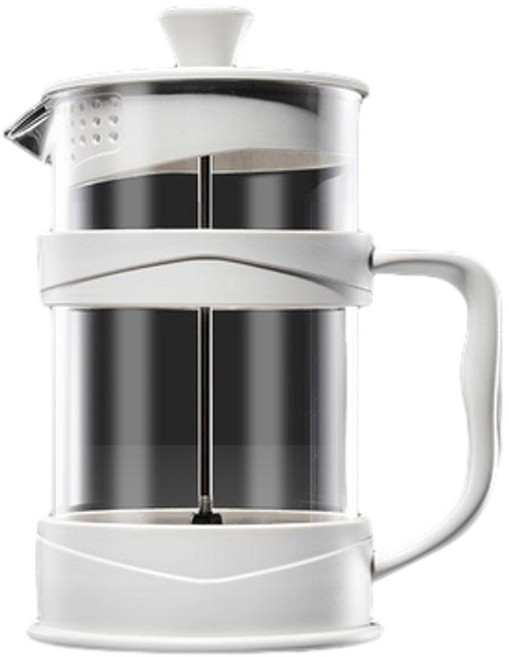 法式濾壓壺 玻璃咖啡壺 手壓濾網沖茶器 350ml, 800ml, 1個