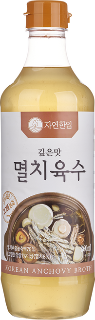 자연한입 깊은맛 멸치육수, 1개, 860ml